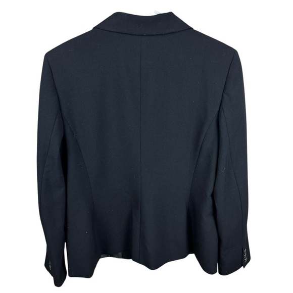 Calvin Klein Black Two Button Blazer Size 14 - Picture 2 of 8